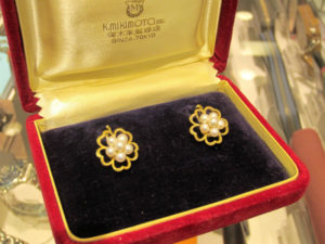 ミキモト　イヤリング