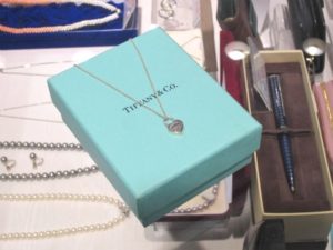 ティファニー　ハートロックネックレス