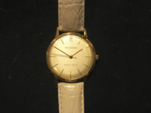 SEIKO　K18YG　ゴールドフェザー　手巻き腕時計