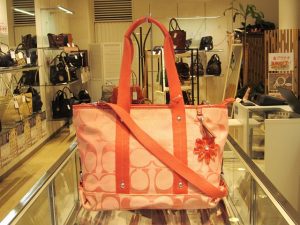 コーチ　ラージシグネチャー　2WAYバッグ