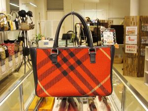 バーバリー　ノバチェック　トートバッグ