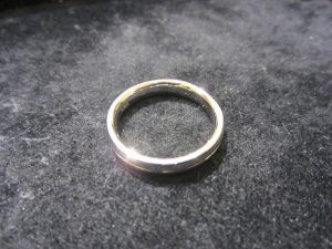 貴金属「Pt900　メンズリング」買い取りました！