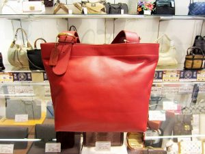 コーチ　トートバッグ　レッド