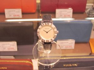 【販売商品】ティファニー「アトラスウォッチ　革ベルト　QZ」