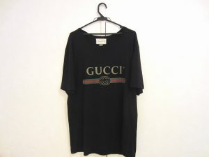 グッチ　ロゴ　ウォッシュドオーバーサイズ　Tシャツ