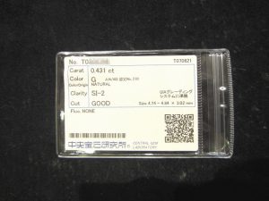 ダイヤルース　0.431ct