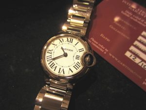 カルティエ　バロンブルーSM