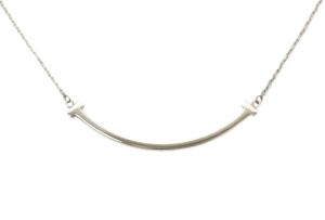 ティファニー　シルバー925　Tスマイル