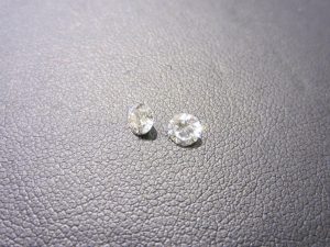 ダイヤモンド　ダイヤルース　0.29ct×2　Iクラス