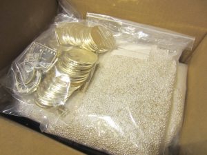 銀貨・笹吹き等銀製品大量まとめ