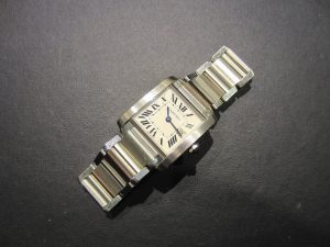 カルティエ　タンクフランセーズMM　QZ