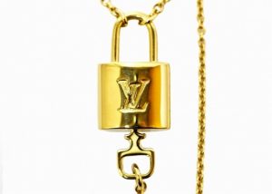 ヴィトン　コリエ・LVロッキー　ネックレス
