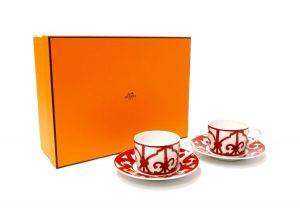 エルメス　ガダルキヴィール　カップ&ソーサー