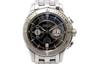 ハミルトン　ジャズマスター　シービュー　クロノグラフ