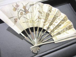 純銀　扇子