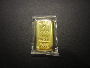 貴金属　三菱マテリアル　インゴット　100g