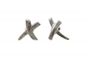 ティファニー　シルバー925　キス　ピアス