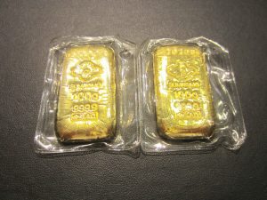 貴金属　K24IG　住友金属鉱山　インゴット　100g×2