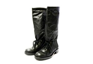 シャネル　サイドゴア　ミドルブーツ　#36