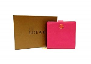 ロエベ　アナグラム　二つ折り財布