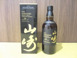 サントリー　ウイスキー　山崎18年