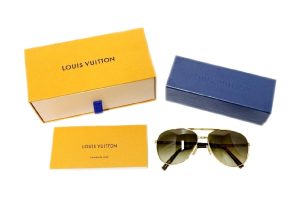 ヴィトン　ダミエ　サングラス　アティテュード・パイロット