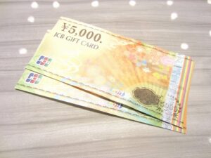 JCB　ギフトカード5,000円
