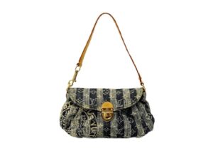 ルイヴィトン　モノグラムデニム　ミニプリーティ　レイエ