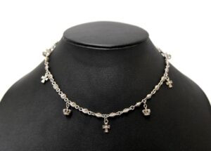 ジャスティンデイビス　シルバー925　トリニティチェーン　#38