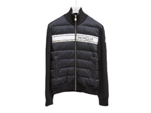 モンクレール　ダウン　ニット　カーディガン　#L