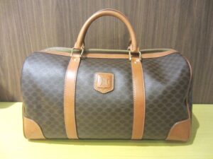 セリーヌ　マカダム　ボストンバッグ