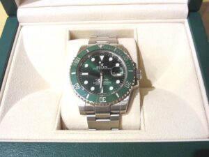ロレックス　グリーンサブマリーナ　116610LV