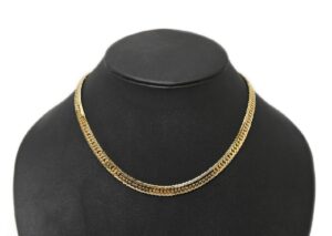 K18YG　8面トリプル　喜平ネックレス　30.6g