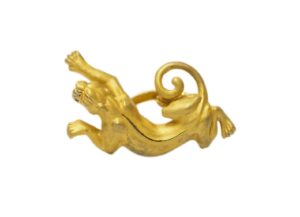 カレライカレラ　シルバー925　ヒョウ　パンサー　トップ