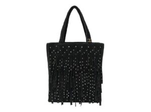 シャネル　フリンジ付　ミニトートバッグ