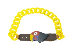 プラダ　オウム　チェーンベルト