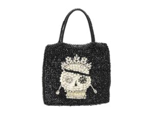 アンテプリマ　スカル　ワイヤーバッグ